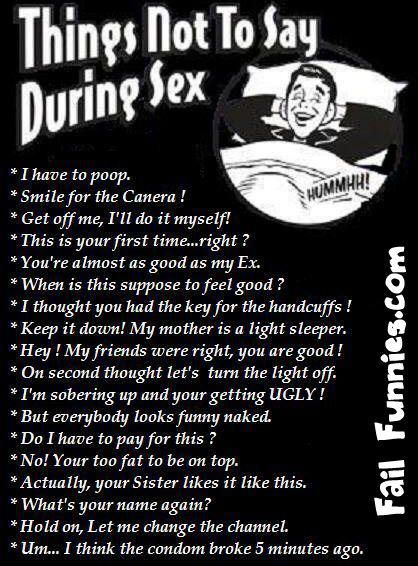 sex photo: Things NOT 2 say during sex (sign).jpg b881e3f3970443ceafa2bad55710a811.jpg