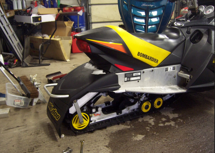 Ice Scratcher Placement SkiDoo Snowmobiles Forum