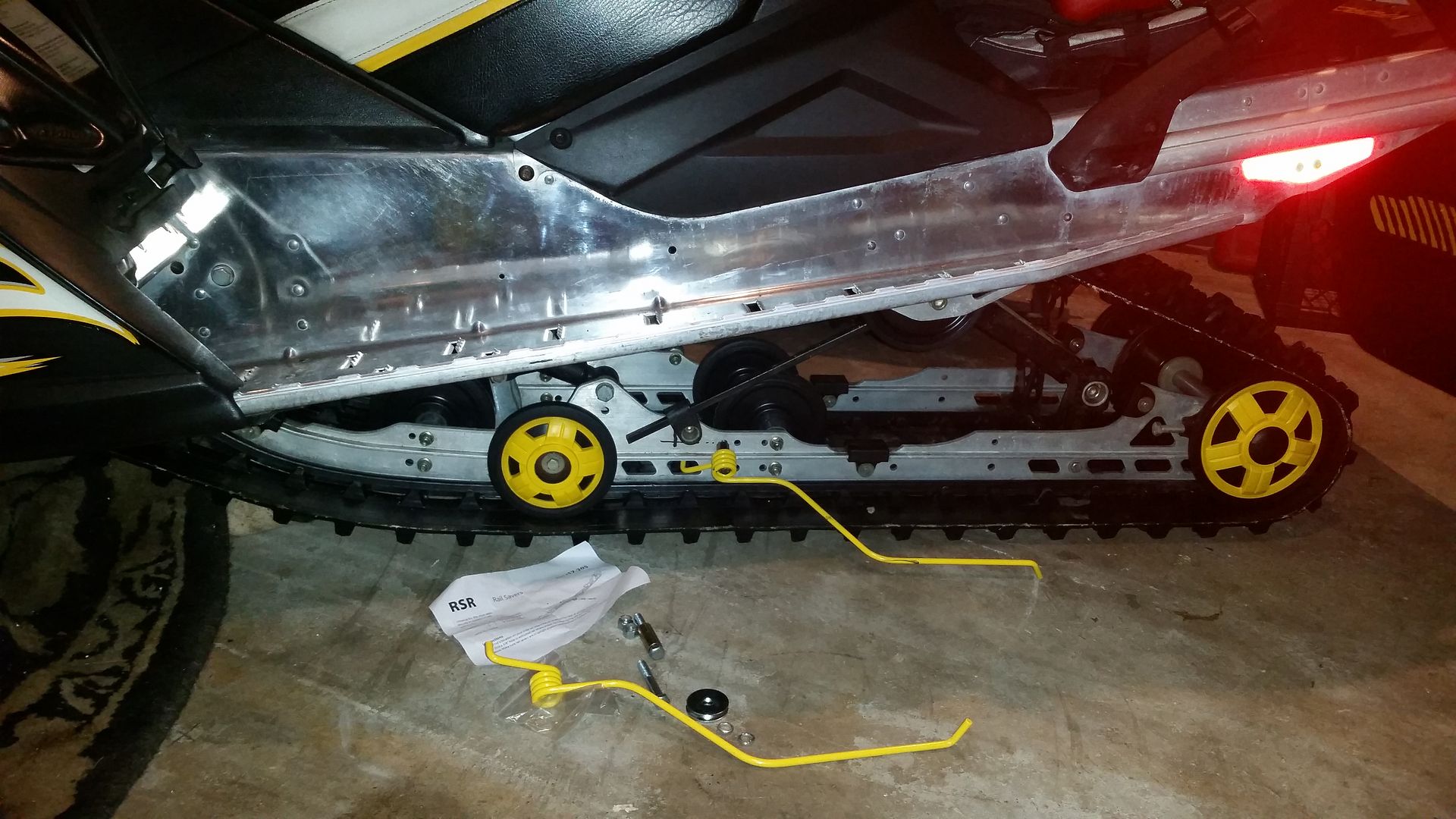 Ice Scratcher Placement SkiDoo Snowmobiles Forum