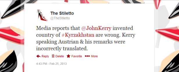 The Stiletto Explains Kerry Gaffe