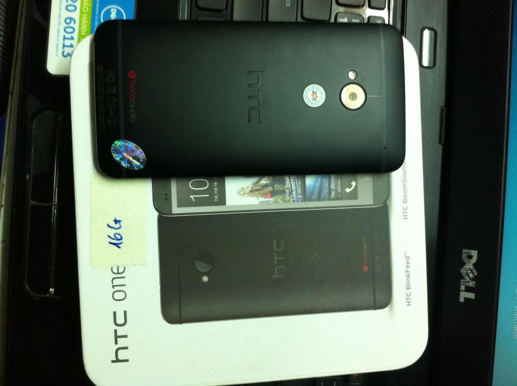 bán htc one ( m7 ) 16g màu đen full box còn bảo hành fpt
