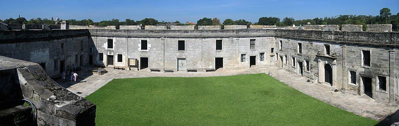 Fort Marion Courtyard