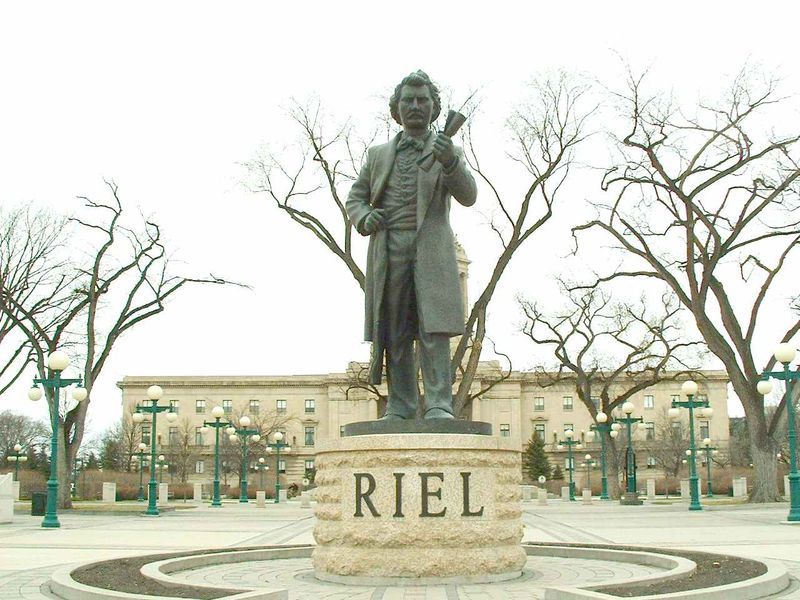 Riel Statue