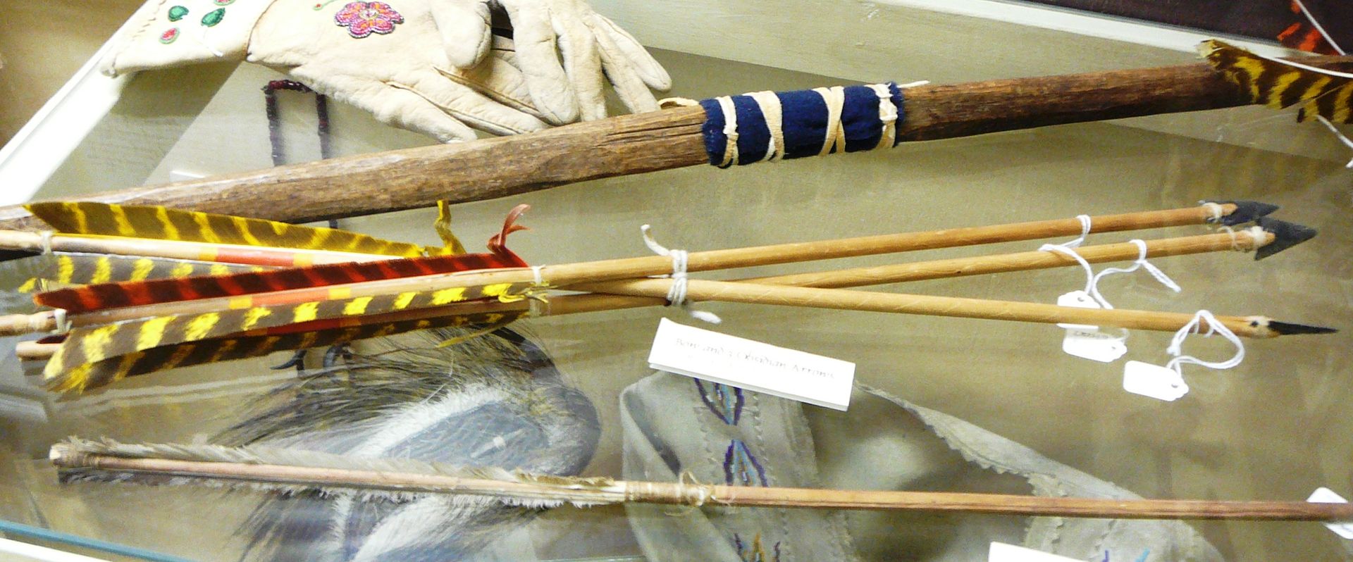 What types of tools and weapons did the Ojibwa Indians use?