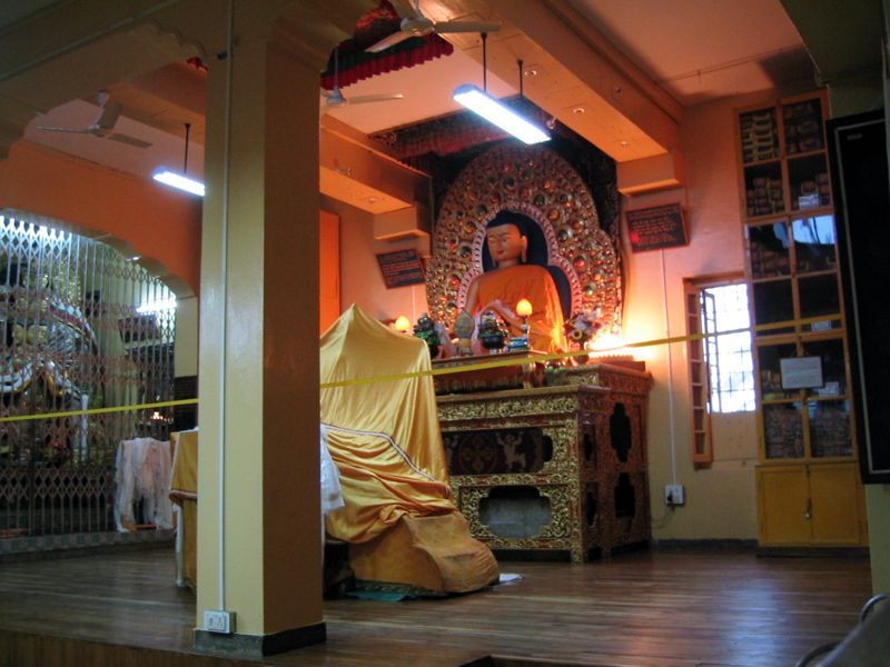 Dalai Lama teaching area