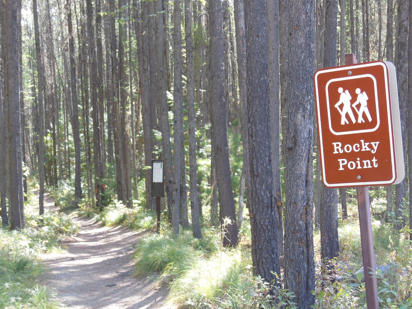 trail sign