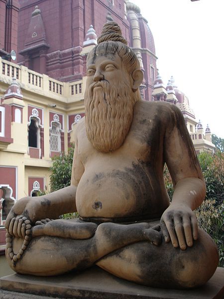 Hindu Yogi Sculpture