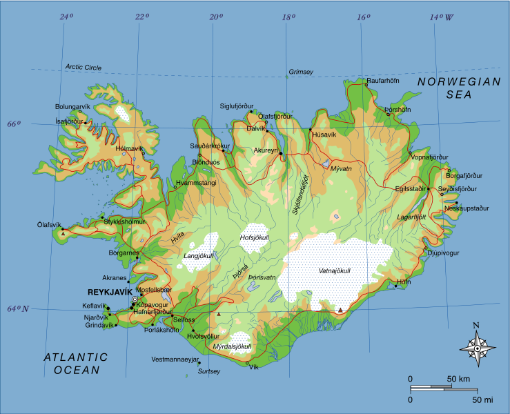Iceland Map 2