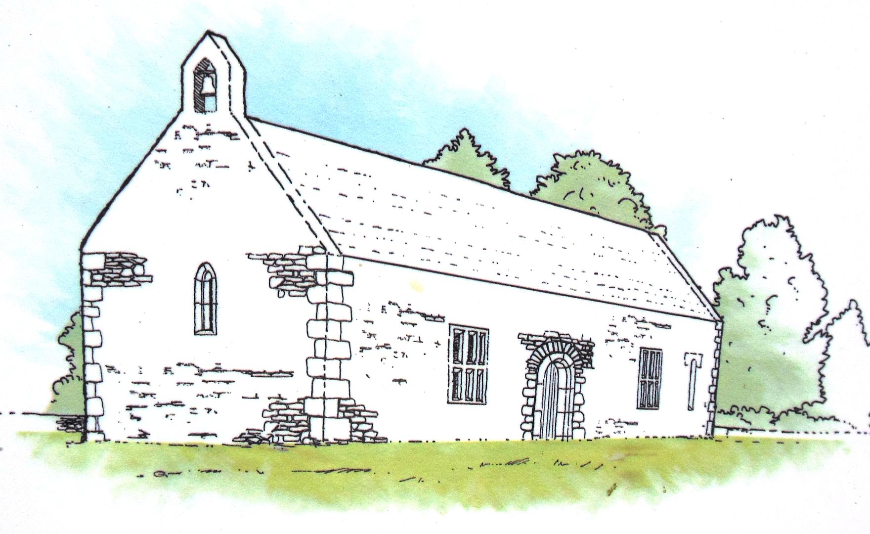 New Church Drawing 1692