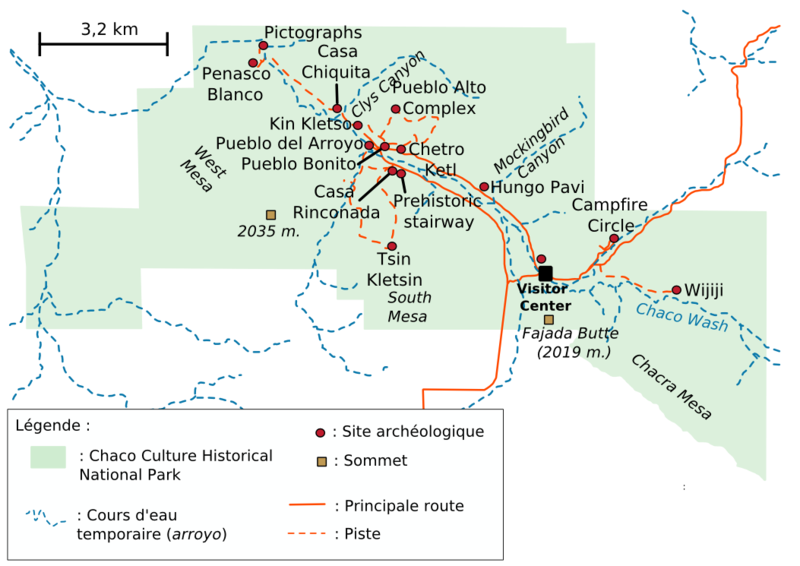 Chaco Map