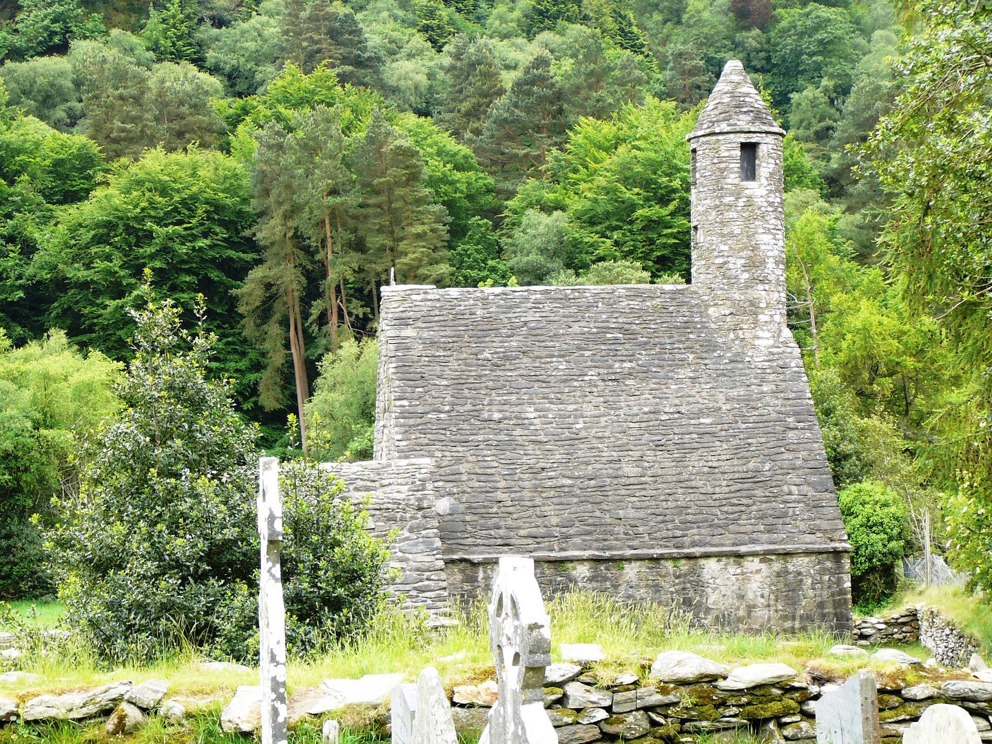 Church stone roof