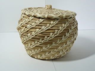 Papago Basket with lid