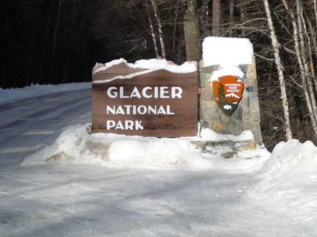 Glacier Sign