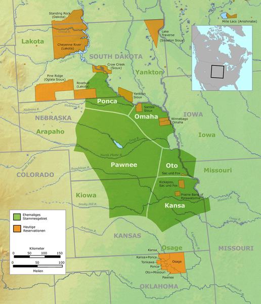 Pawnee map