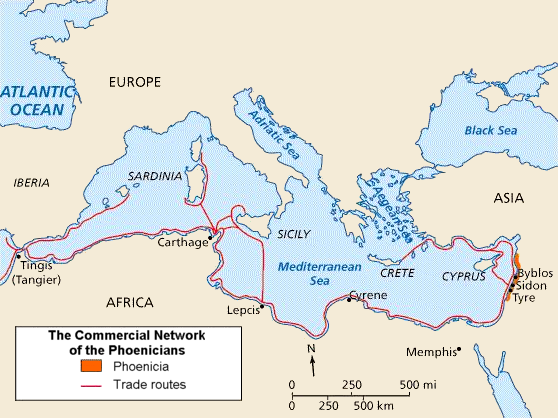 Phoenician Map