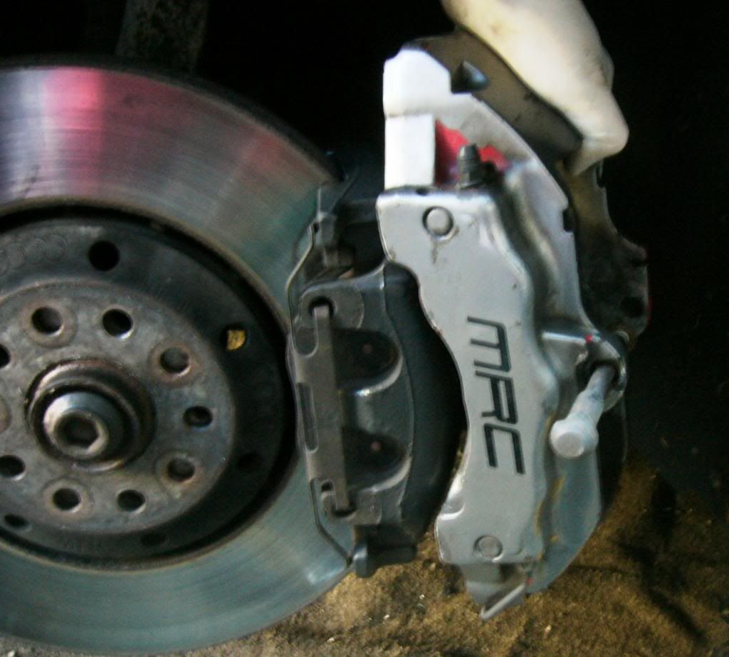 Brake disc spacing Club GTI