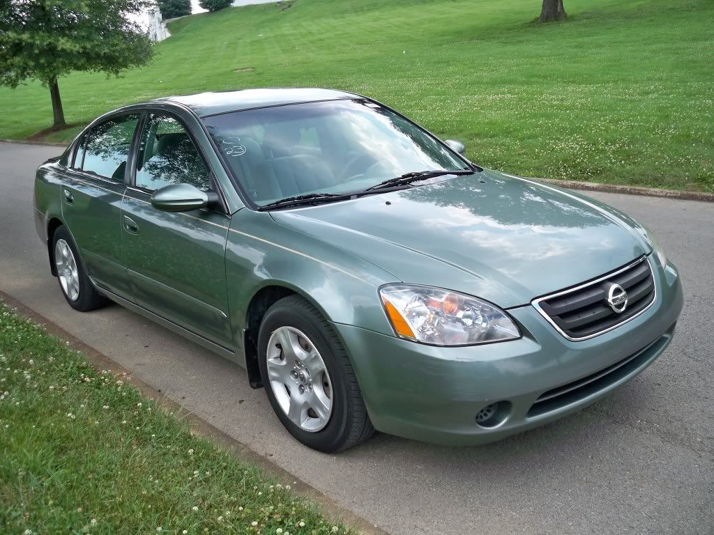 Nissan altima green #4