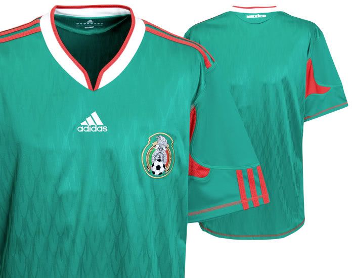 2010 mexico jersey