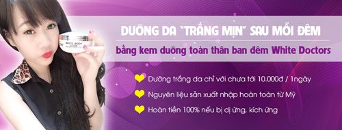 Kem trắng da toàn thân White Doctors