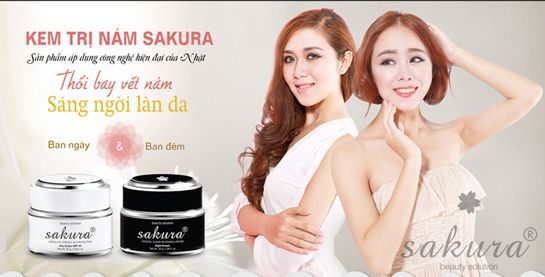 Kem trị nám Sakura có tốt không? Hiệu quả thế nào?