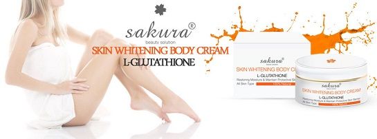 Kem dưỡng trắng da toàn thân Sakura L-Glutathione