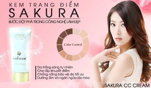 10 điểm “mê hoặc” của CC Cream Sakura Nhật Bản