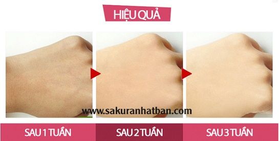 Kem dưỡng trắng da toàn thân Sakura có tốt không?