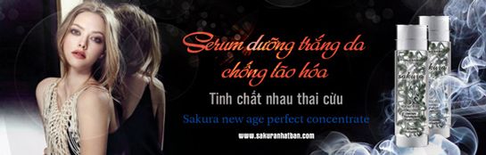 Serum dưỡng trắng da Sakura có tốt như quảng cáo không?