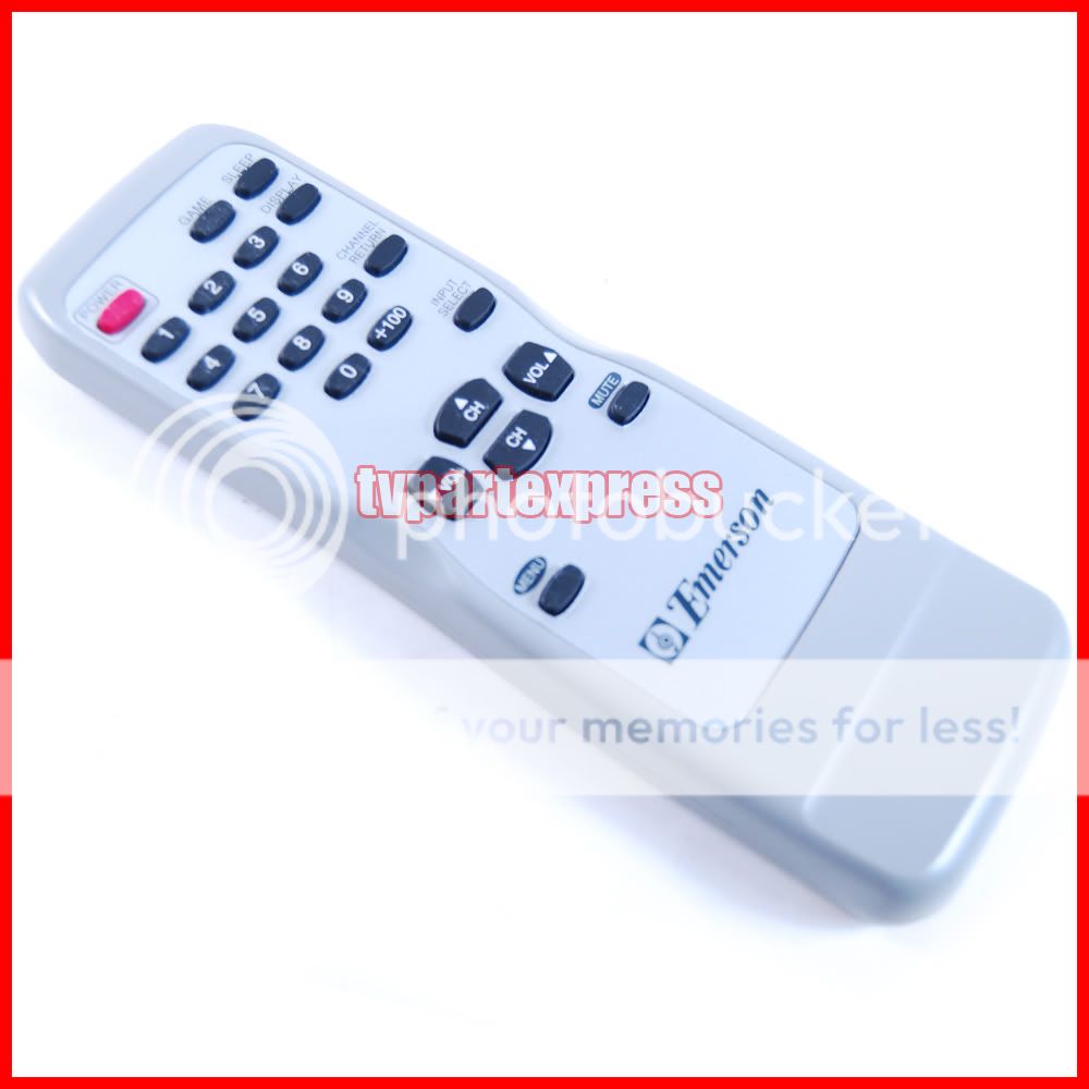 Emerson NE116UD Remote Control EWF2006 EWF2006A EWF2703