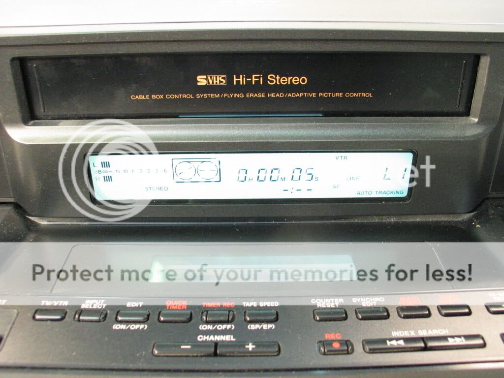 Sony SLV R1000 S VHS VCR  