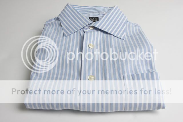 Ike Behar French Cuff 16   33 Striped mens Dress Shirt NR  