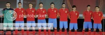 Spain World Cup 2010 team kit